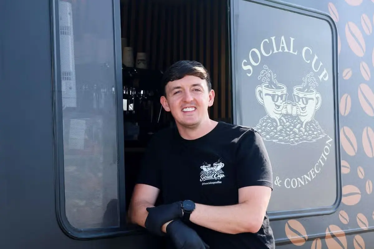 Connor Doyle, founder of Social Cup Coffee